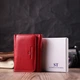 Шкіряний яскравий гаманець ST Leather 22505 Червоний - зображення 8