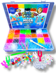 Набір для плетіння браслетів із гумок з гачком Fashion loom bands set 5000шт EU - зображення 3