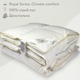 Одеяло пуховое со 100% серым пухом Royal Series Climate-comfort IGLEN 200х220 (20022010GRS) - изображение 1