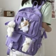 Рюкзак в стиле Преппи подростковый Фиолетовый (1013-569-02) - изображение 1