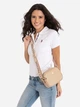 Сумка крос-боді через плече жіноча маленька U.S. Polo Assn 27A228-AA00A(tan) 1SZ Кремова (786660917796) - зображення 2