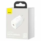 Зарядний пристрій Baseus Super Si USB-C 25W White (CCSP020102) - изображение 5