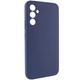 Чохол Silicone Cover Lakshmi Full Camera (AAA) для Samsung Galaxy A34 5G Темно-синій / Midnight blue - изображение 2