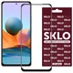 Противоударное Защитное Стекло SKLO 3D (full glue) для Xiaomi Redmi Note 10 Pro Черный - изображение 1