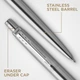 Ручка шариковая и карандаш Parker JOTTER Stainless Steel CT BP+PCL - изображение 5