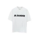 Чоловіча футболка з логотипом JIL SANDER Розмір M Білий - зображення 1