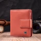 Кожаный женский вертикальный кошелек с монетницей ST Leather Оранжевый (bg194fash38) - изображение 9