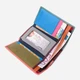 Кошелек женский кожаный ST Leather Accessories leather-19441 Разноцветный - изображение 4