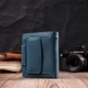 Стильное вертикальное кожаное портмоне с монетницей для женщин от ST Leather Бирюзовый (bg194fash57) - изображение 10