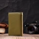 Женский кожаный кошелек 12,2х8х2 см ST Leather (2000002796367) - изображение 7