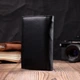 Зручний жіночий гаманець із натуральної шкіри з монетницею ST Leather Чорний (bg194fash68) - зображення 9