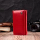 Кошелек женский кожаный ST Leather Accessories leather-19469 Красный - изображение 6