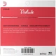 Струны для скрипки D'Addario Prelude Violin String Set 3/4 Scale Medium Tension - изображение 3