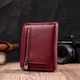 Шкіряний жіночий гаманець ST Leather бордового кольору з монетницею та блискавкою (bg194fash85) - зображення 13