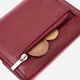 Гаманець жіночий шкіряний ST Leather Accessories leather-19492 Бордовий - зображення 6