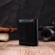 Жіночий гаманець ST Leather з натуральної шкіри чорний у три складання з монетницею 55642 - зображення 7