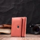 Женский кошелек ST Leather из натуральной кожи с монетницей оранжевого цвета (bg195fash05) - изображение 8