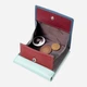 Кошелек женский кожаный ST Leather Accessories leather-19508 Разноцветный - изображение 5