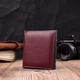 Стильный женский кошелек из натуральной кожи с монетницей ST Leather Разноцветный горизонтальный (bg195fash10) - изображение 9