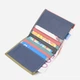 Кошелек женский кожаный ST Leather Accessories leather-19511 Разноцветный - изображение 4