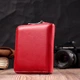 Женский кошелек ST Leather из натуральной кожи с монетницей красного цвета (bg224fash48) - изображение 10