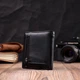 Кошелек ST Leather из натуральной кожи черного цвета с монетницей и магнитной застежкой (bg194fash74) - изображение 13