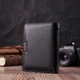 Солидный мужской бумажник из натуральной кожи ST Leather Wallet 22467 Черный - изображение 9