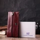 Ключница из натуральной кожи ST Leather 22508 Бордовый - изображение 8