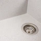 Мойка для кухни PLATINUM гранитная 7950 AZURIT 790x500мм прямоугольная врезная без сифона белая PLS-A40294 - изображение 6