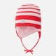 Детская демисезонная шапка с завязками для девочки Reima Kivi 5300143A-3831 46 Красная (6438557068879) - изображение 3