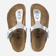 Klapki japonki dziecięce dla dziewczynki Birkenstock GIZEH Kids Birko-Flor Narrow 30 Srebrne (4052001281908) - obraz 5