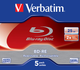 BD-RE Verbatim SL 25 GB 2x Jewel 5 шт (23942436157) - зображення 2