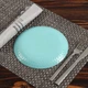 Бірюзова десертна тарілка 19 см Фактурна Luminarc Pampille Turquoise - зображення 2