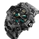Часы наручные 1155BCMGY SKMEI с подсветкой, GRAY CAMO - изображение 2