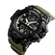 Годинник наручний 1586AG SKMEI з підсвічуванням, ARMY GREEN-BLACK - зображення 3