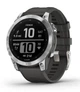 Смарт-годинник Garmin Fenix 7 Silver with Graphite Band (010-02540-00) - зображення 1