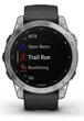 Смарт-годинник Garmin Fenix 7 Silver with Graphite Band (010-02540-00) - зображення 6