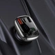 Автомобильный АЗУ FM-трансмиттер модулятор Baseus FM Bluetooth Launcher S-13 2USB + Type-C black - изображение 4