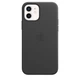 Чехол кожаный Wave Premium AAA Leather Case with MagSafe для Apple iPhone 12/12 Pro Black - изображение 6
