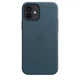 Чехол кожаный Wave Premium AAA Leather Case with MagSafe для Apple iPhone 12/12 Pro Baltic Blue - изображение 3