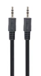 Аудіо-кабель Cablexpert 3.5 мм - 3.5 мм (M/M), 1.2 м, Black (CCA-404) - изображение 1