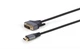 Кабель Cablexpert HDMI - DVI (M/M), двоспрямований, 18 + 1 pin, 1.8 м, Black (CC-HDMI-DVI-4K-6) - изображение 1