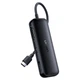 Адаптер Ugreen CM260 DisplayPort+HDMI+VGA - USB Type-C (F/M), Black (60568) - изображение 1