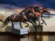 Флизелиновые 3D фотообои детские 254x184 см Три красивых коня (1217V4)+клей - изображение 5