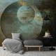 Флизелиновые фотообои винтаж Круги и Ржавчина (13692V)+клей - изображение 4