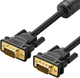 Кабель Ugreen VG101 VGA Male to Male Cable 1 м Black (UGR-11673) - изображение 1