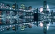 Флизелиновые фотообои ночной город 368х254 см Нью-Йоркский мост (3022V8)+клей - изображение 2
