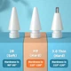 Набор сменных 3-х наконечников VUUV для стилуса Apple Pencil и Airon AirPencil 2B x2, HB x1 Белые - изображение 4