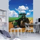 Флизелиновые 3д фотообои природа 184x254 см Зеленый трактор на поле (1909V4A) +клей - изображение 8
