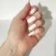 Набор накладных ногтей Elegant Touch False Nails Coconut Water 24 count Белый - изображение 2